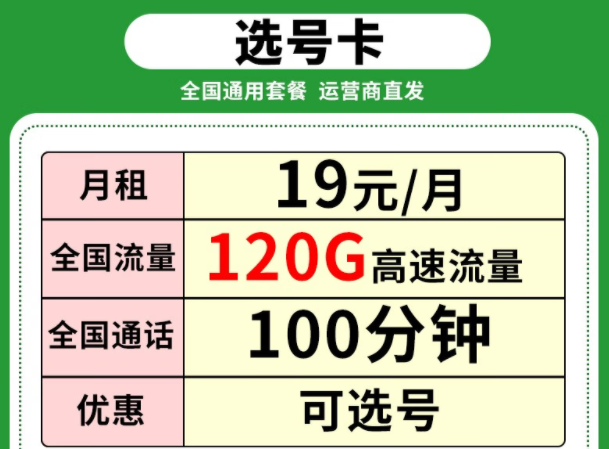 電信有哪些好用的流量卡套餐呢？電信選號卡19元月租高速流量+免費(fèi)通話{速看}